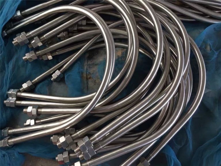 alloy825 en 2.4858 સ્ટેનલેસ સ્ટીલ યુ બોલ્ટ એલોય 718 ચાઇના માંથી en2.4668